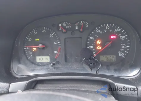 2003 Volkswagen Gti 1.8T from USA, damaged, VIN 9BWDE61J334036703